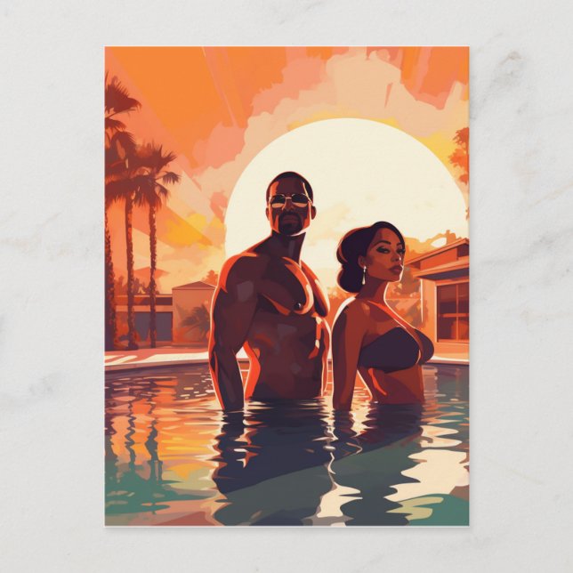 BAE-CATION #2 POSTKARTE (Vorderseite)