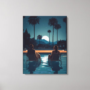 BAE-CATION #4 POSTCARD LEINWANDDRUCK