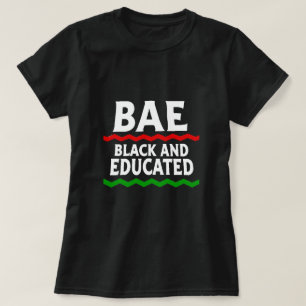BAE schwarzer und gebildeter T - Shirt