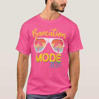 Baecations Mode 2025 Matching Couples Trip Beach V T-Shirt