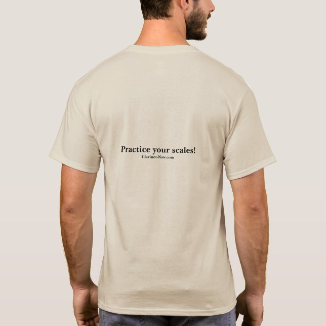 Baermanns Skalengeheimnis: Dads ewige Lektion T-Shirt (Rückseite)