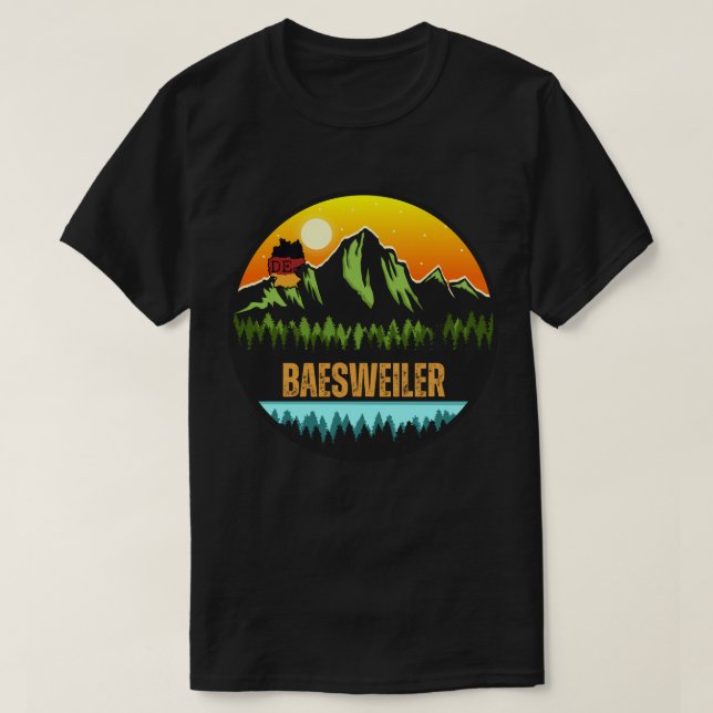 Baesweiler, Deutschland T-Shirt (Design vorne)
