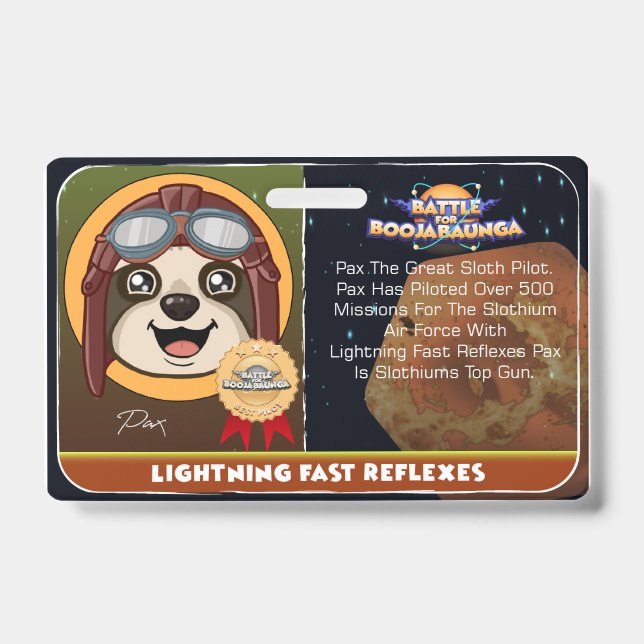 BAF PAX AUSWEIS (Vorderseite)