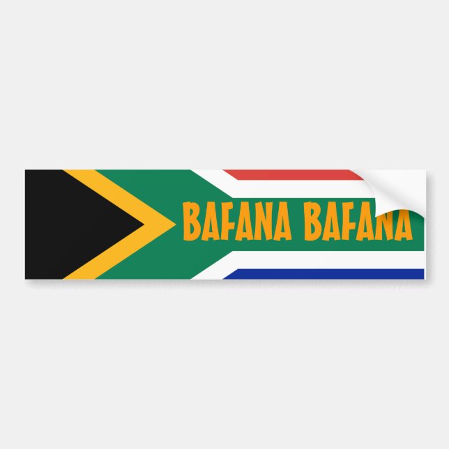 BAFANA BAFANA AUTOAUFKLEBER (Vorne)