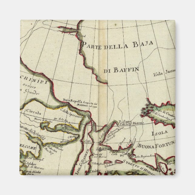 Baffin Bay Nordatlantik Magnet (Vorne)