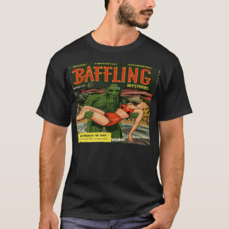 Baffling Mysterie Classic Comic Book Cover T - Shi T-Shirt