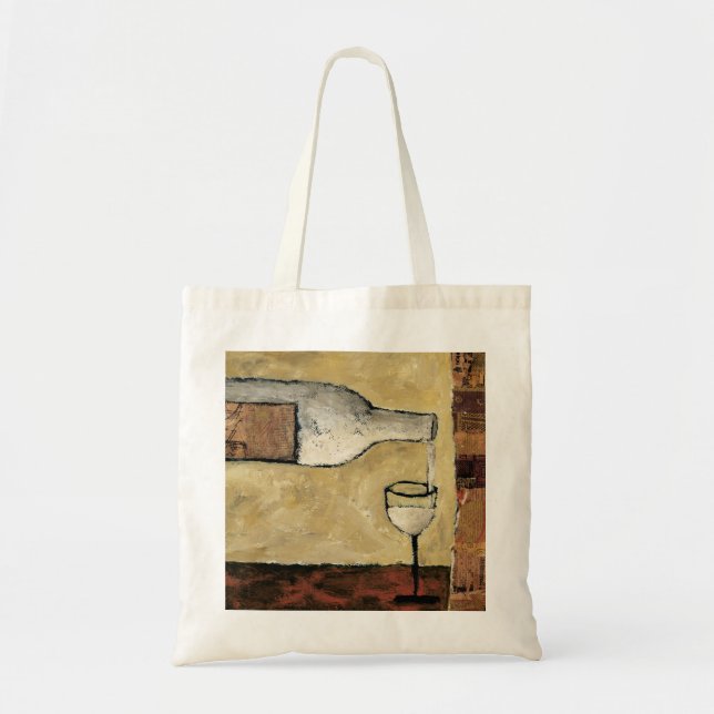 BAG03 weißes Wine.tif Tragetasche (Vorne)