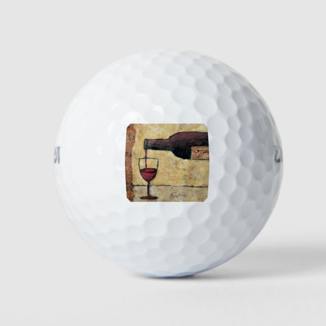 BAG04 Roter Wein.tif Golfball (Vorderseite)