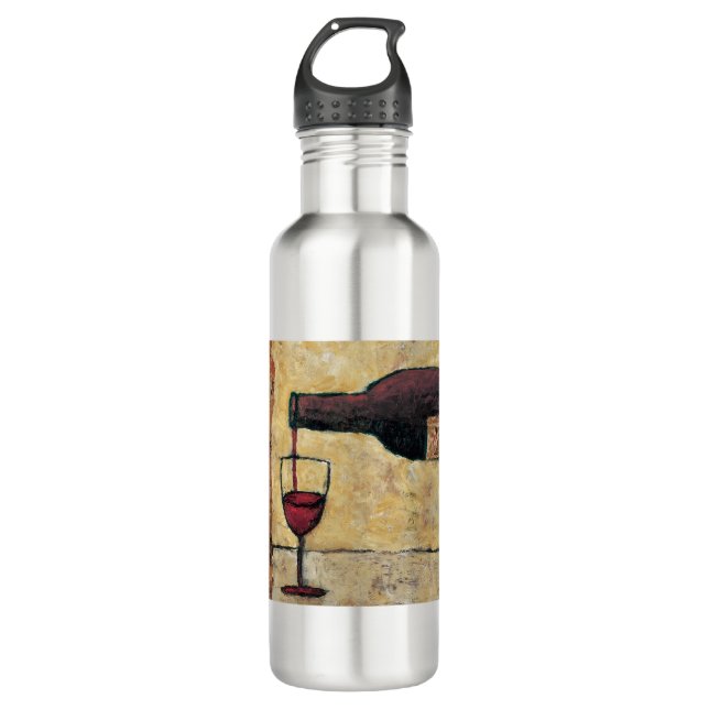 BAG04 rotes Wine.tif Edelstahlflasche (Vorderseite)