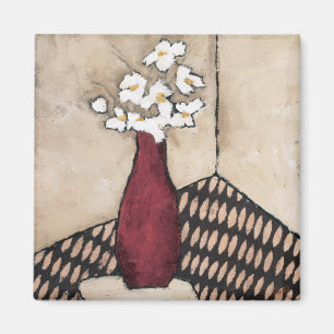 BAG05 Red Vase.tif Magnet