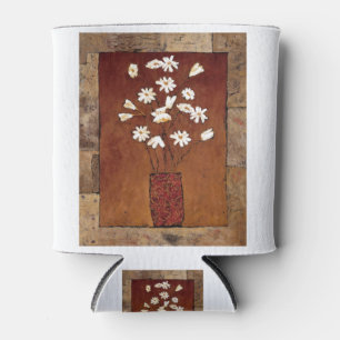 BAG12 weißes Flowers.tif Dosenkühler