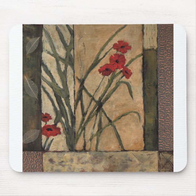 BAG39 Lilien 2.tif Mousepad (Vorne)