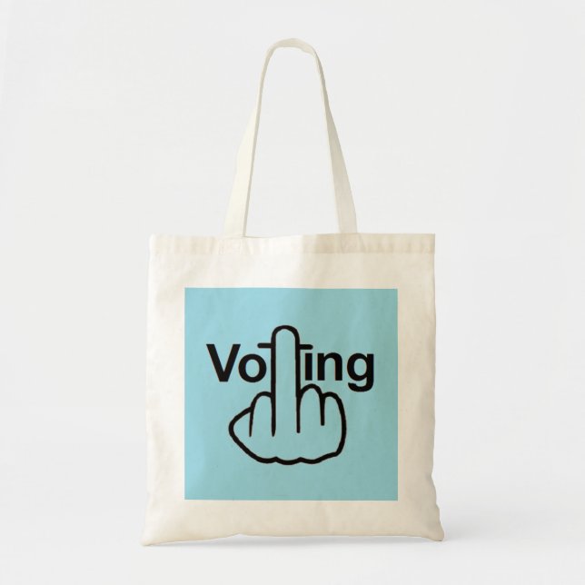 Bag-Abstimmung Gedreht Tragetasche (Vorne)