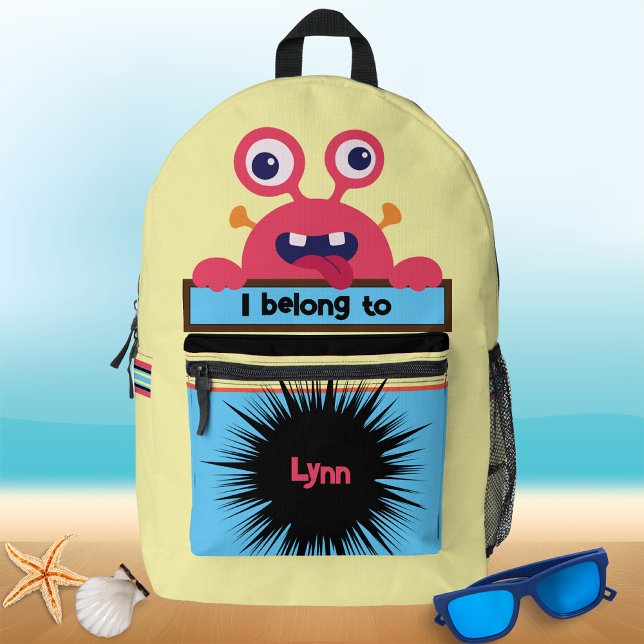 Bag Buddy Hummer Monster Personalisierter Backpack Bedruckter Rucksack (Von Creator hochgeladen)