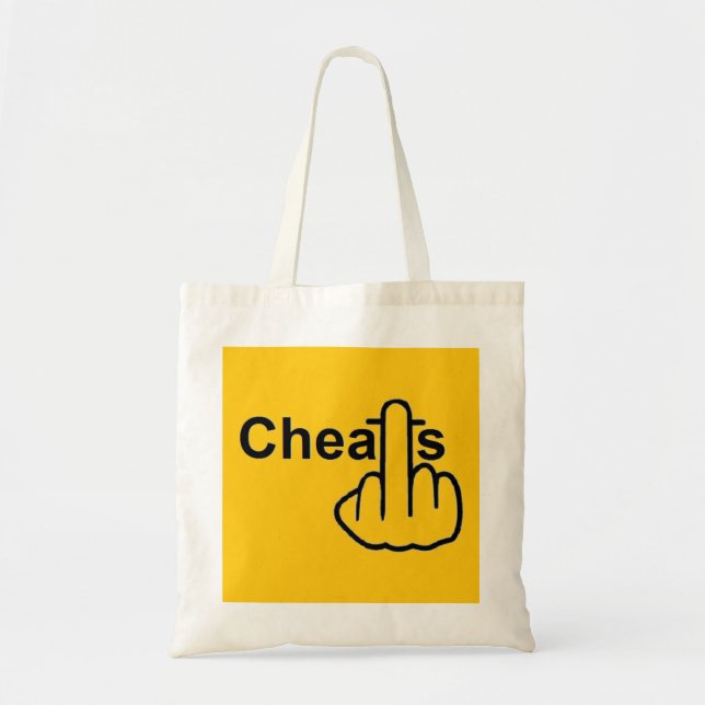 Bag Cheats Gedreht Tragetasche (Vorne)