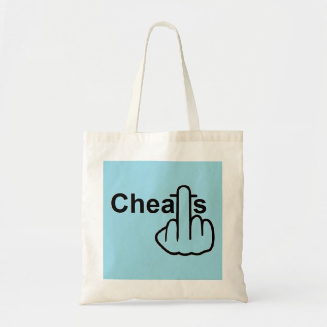 Bag Cheats Gedreht Tragetasche (Vorne)
