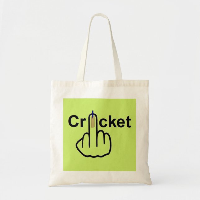 Bag Cricket Gedreht Tragetasche (Vorne)