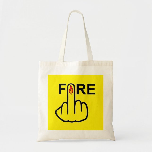Bag Fire Gedreht Tragetasche (Vorne)