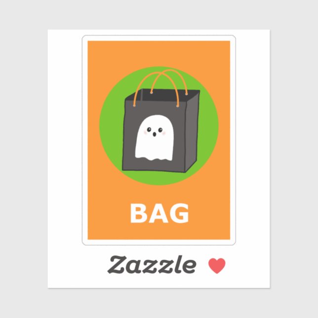 BAG Halloween Sticker (Blatt)