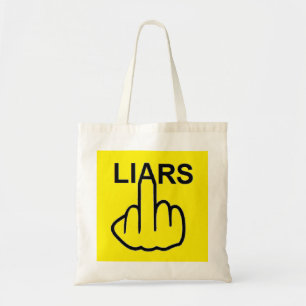 Bag Liars Gedreht Tragetasche