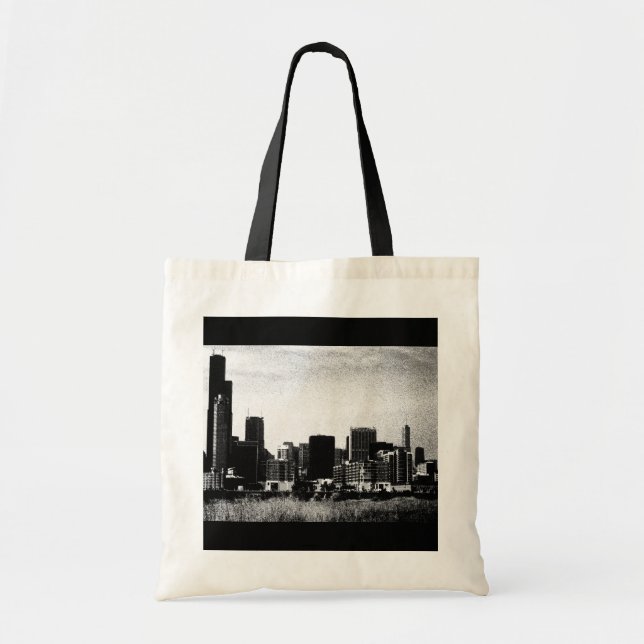 Bag-Liebe Art House-Downtown 3 Tragetasche (Vorne)