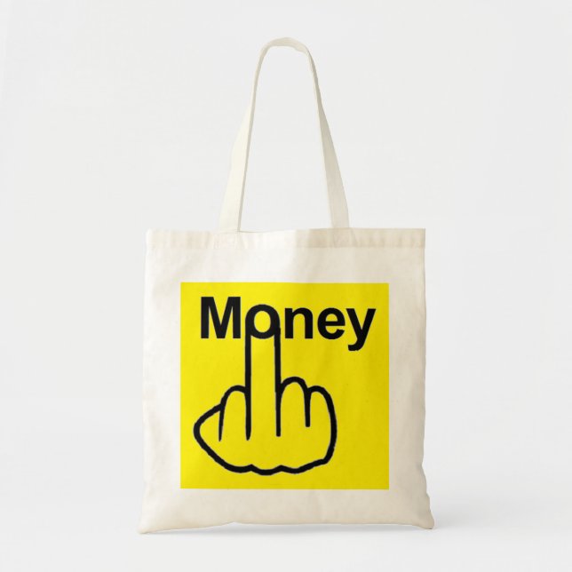 Bag Money Gedreht Tragetasche (Vorne)