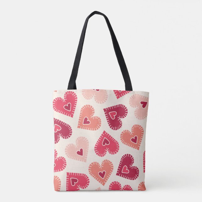Bag Red Heart Charm (Rückseite)