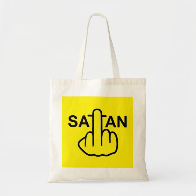Bag Satan Gedreht Tragetasche (Vorne)