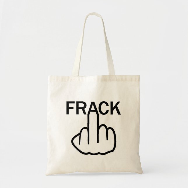 Bag Stopp Fracking Tragetasche (Vorne)