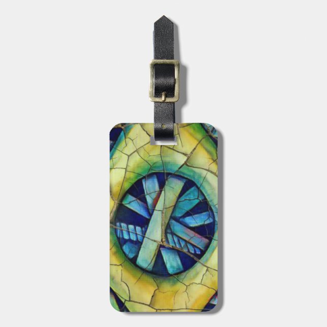BAG TAG LUGGAGE TAG GEPÄCKANHÄNGER (Vorderseite vertikal)