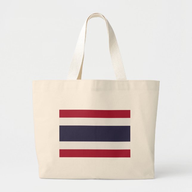 Bag with Flag of Thailand Jumbo Stoffbeutel (Vorne)