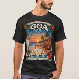 Baga Beach — Sonne, Sand & Seele 🏖️ T-Shirt