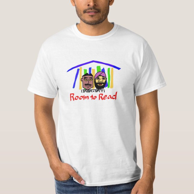 Baga & Vati T-shirt (Room to Read) (Vorderseite)