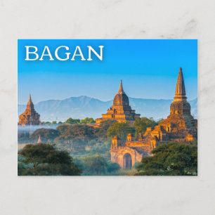 Bagan, Myanmar (Birma) Postkarte