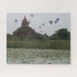 Bagan Stupa Ballons Puzzle