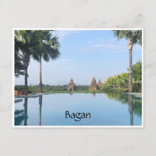 Bagan-Tempel Postkarte