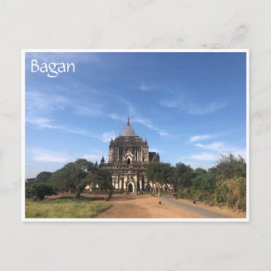 Bagan-Tempel Postkarte