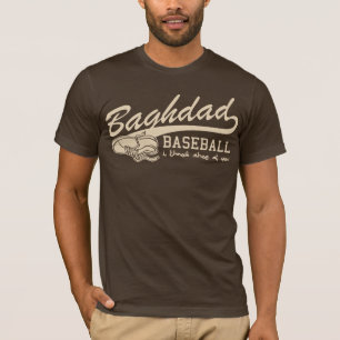 Bagdad-Baseball - ich werfe Schuh an Ihnen T-Shirt