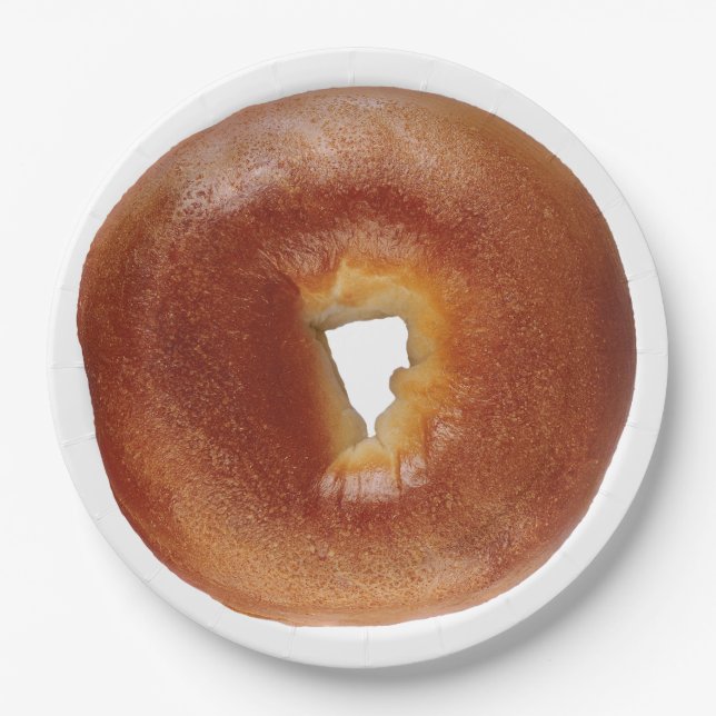 BAGEL 2 PAPPTELLER (Vorderseite)