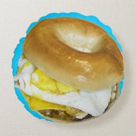BAGEL 6-HALBPILLOW RUNDES KISSEN