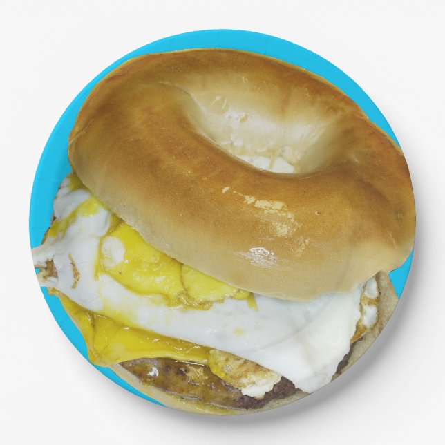 BAGEL 6 PAPPTELLER (Vorderseite)