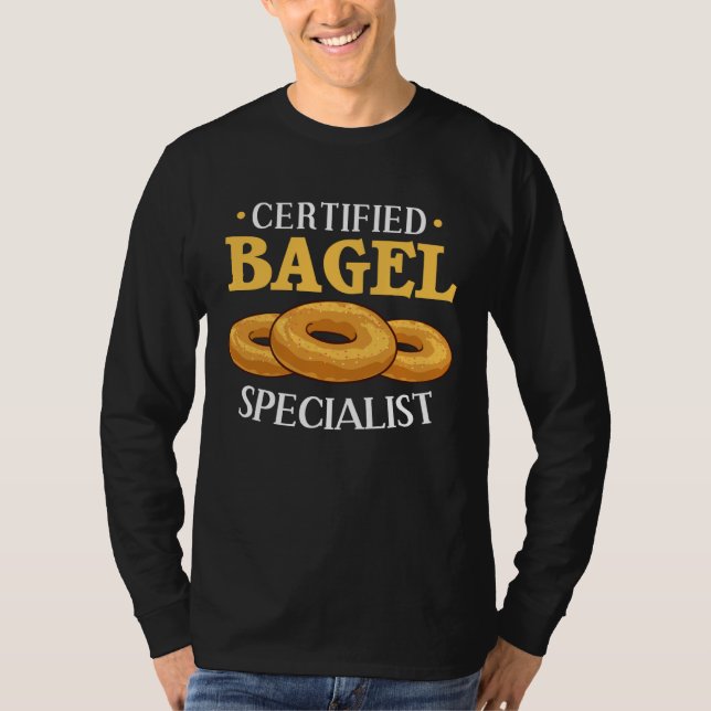 Bagel  For Bagels T-Shirt (Vorderseite)