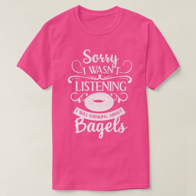 Bagel für Bagels Liebhaber Premium-T - Shirt (Design vorne)