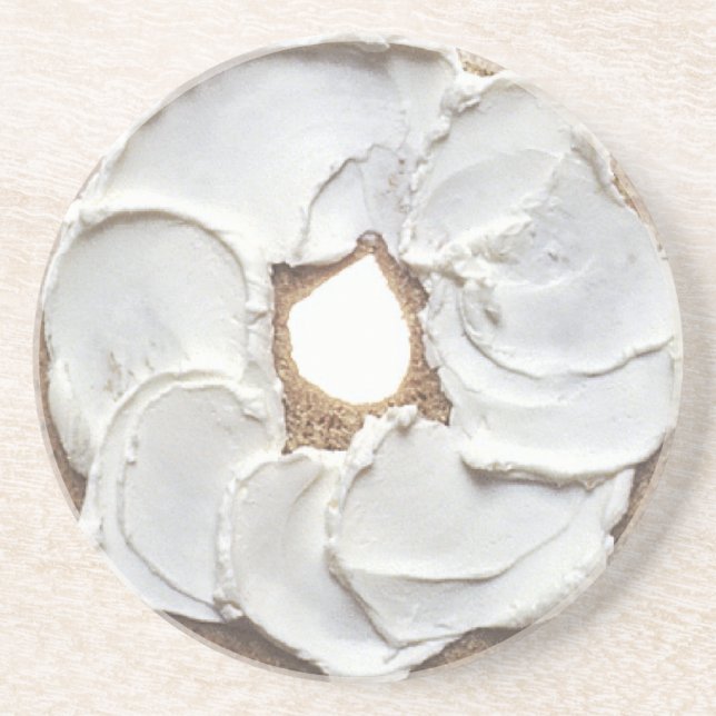 Bagel Getränkeuntersetzer (Vorne)