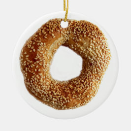 Bagel im Montrealer Stil Keramik Ornament