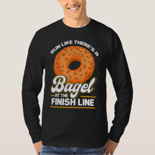 Bagel Liebe läuft wie ein Bagel am Ende T-Shirt