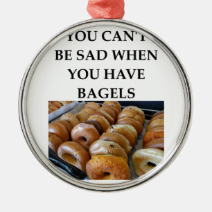 BAGEL ORNAMENT AUS METALL