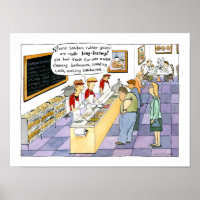 Bagel Shop Cartoon