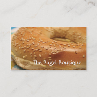 Bagel-Visitenkarte Visitenkarte