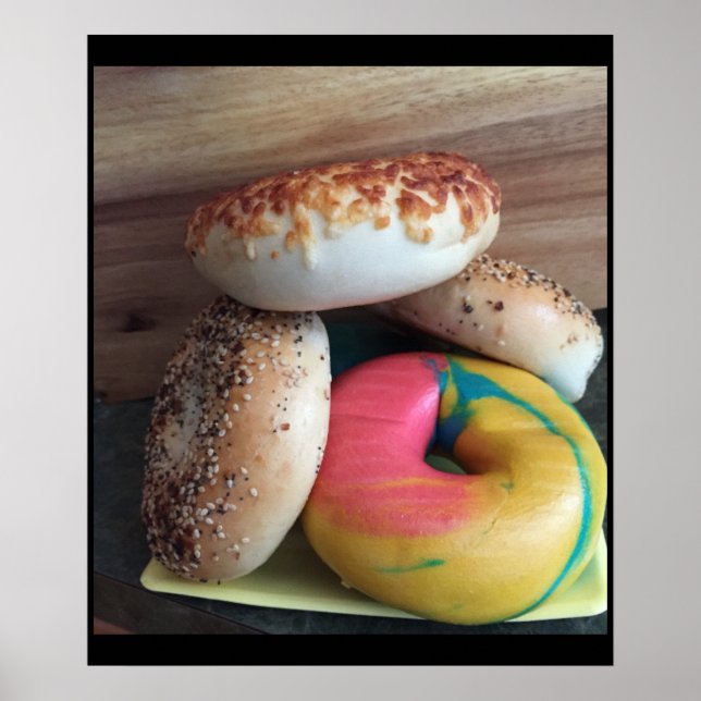 Bagels Foto Poster (Vorne)